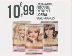 Iper Romagnolo Colorazione per capelli Excellence L'Oréal offerta