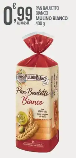 Iper Romagnolo Pan Bauletto Bianco Mulino Bianco offerta