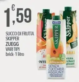 Iper Romagnolo Succo di frutta Skipper Zuegg offerta