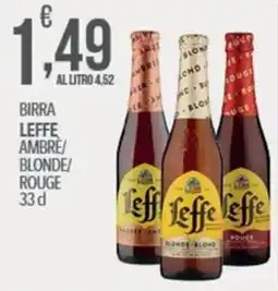 Iper Romagnolo Birra Leffe Ambre offerta