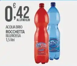 Iper Romagnolo Acqua Brio Rocchetta Blu/Rossa offerta