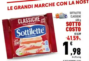 Conad Sottilette le originali classiche offerta