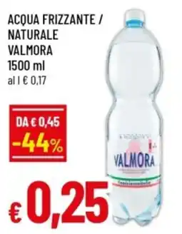 Famila Acqua frizzante naturale Valmora offerta