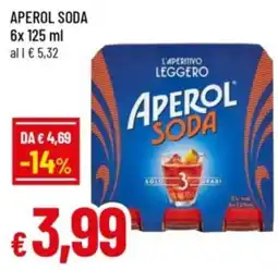 Famila Aperol Soda offerta
