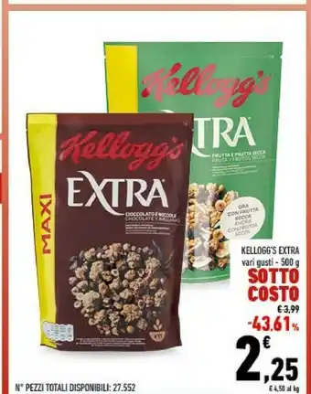 Conad Kellogg's - extra frutti rossi offerta