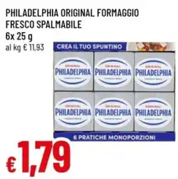 Famila Philadelphia formaggio fresco spalmabile offerta
