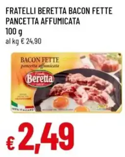 Famila Bacon fette pancetta affumicata Beretta offerta