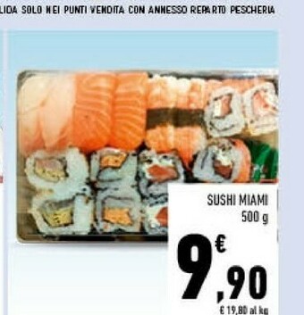 Conad Sushi miami offerta