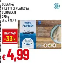 Famila Filetti di platessa Ocean 47 offerta