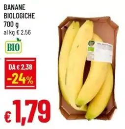 Famila Banane biologiche offerta
