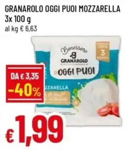 Famila Benessere Granarolo oggi puoi mozzarella offerta