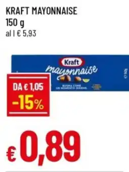 Famila Kraft mayonnaise offerta