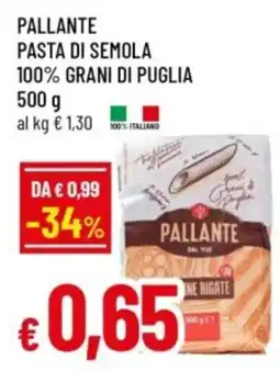 Famila Pasta di semola Pallante offerta