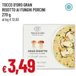 Famila Tocco d'oro gran risotto ai funghi porcini offerta