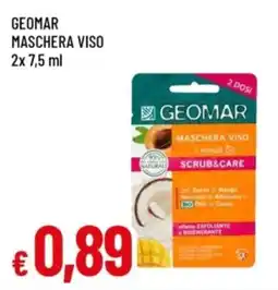 Famila Geomar maschera viso offerta