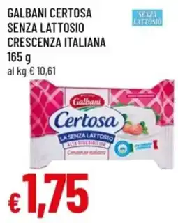 Famila Galbani Certosa senza lattosio offerta