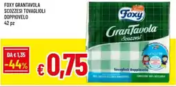 Famila Foxy GranTavola Scozzesi offerta