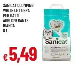 Famila Sanicat lettiera bianca offerta