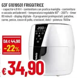 Famila Friggitrice G3F offerta
