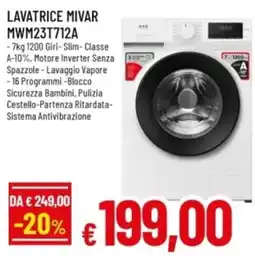 Famila Lavatrice Mivar offerta