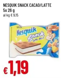 Famila Nesquik Snack Latte-Milch offerta