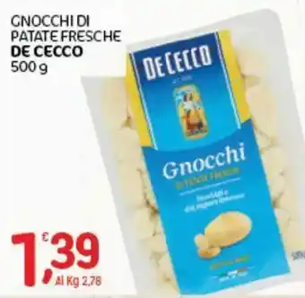 Gnocchi di patate fresche De Cecco