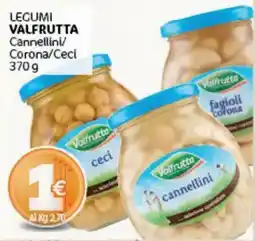 Crai Lecumi Valfrutta Cannellini/Corona/Ceci offerta