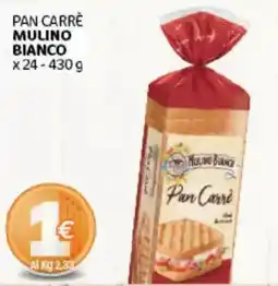 Crai Pan Carrè Mulino Bianco offerta