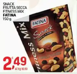 Crai Snack frutta secca fitness mix Fatina offerta