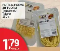 Crai Pasta all'uovo 30 tuorli offerta