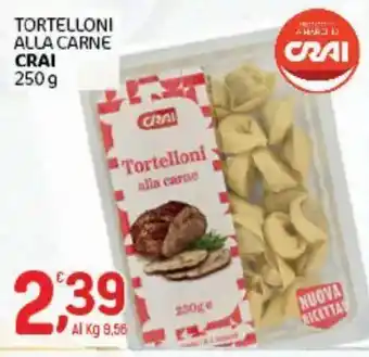Crai Tortelloni alla carne Crai offerta