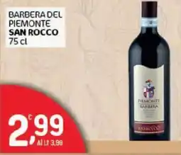 Crai Barbera del Piemonte San Rocco offerta