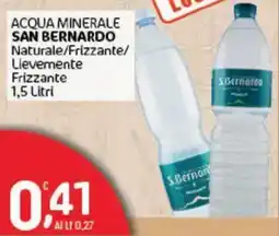 Crai Acqua minerale San Bernardo Naturale/Frizzante/ Lievemente Frizzante offerta