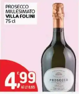 Crai Prosecco millesimato Villa Folini offerta