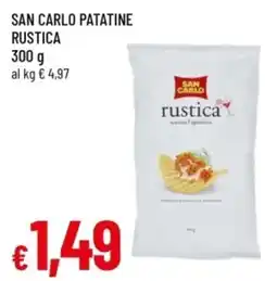Famila San Carlo patatine rustica offerta
