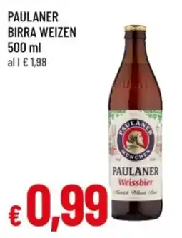 Famila Paulaner birra weizen offerta