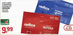Crai Capsule caffè Lavazza Qualità Rossa offerta