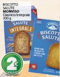 Crai Biscotto salute Monviso Integrale offerta