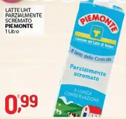Crai Latte UHT parzialmente scremato Piemonte offerta
