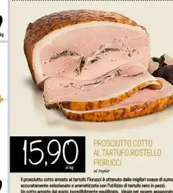 Conad Prosciutto cotto al tartufo offerta