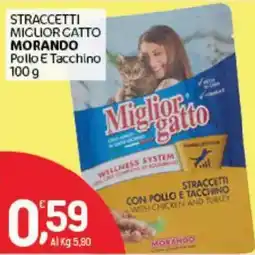 Crai Straccetti con pollo e tacchino Miglior Gatto offerta