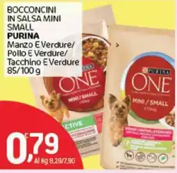 Crai Bocconcini in salsa mini small Purina One offerta