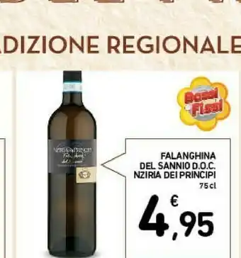 Conad Nziria dei principi falanghina del sannio doc 750 ml offerta