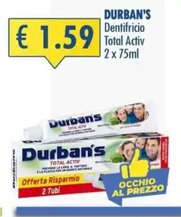 Magika Shop Durban's Dentifricio Total Activ offerta