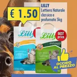Magika Shop Lilly Lettiera Naturale classica e profumata offerta