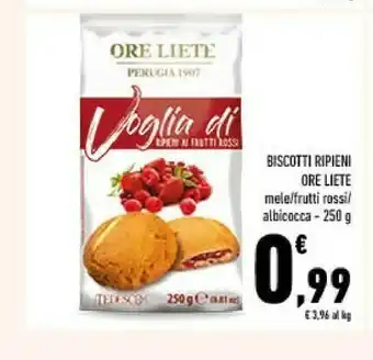 Conad Biscotti ripieni offerta