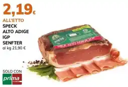 Basko Speck Alto Adige IGP Senfter offerta