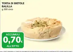 Basko Torta di bietole Balilla offerta