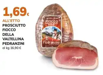 Prosciutto Fiocco della Valtellina Pedranzini