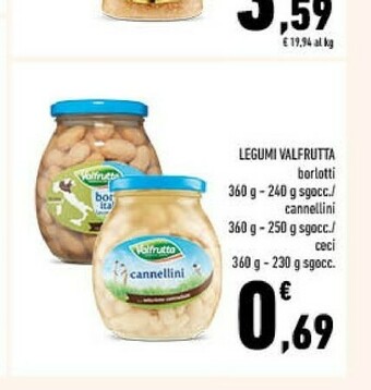 Conad Legumi offerta